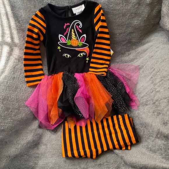 NWT - Toddler Halloween 2pc Set by Emily Rose 3T - Picture 1 of 11